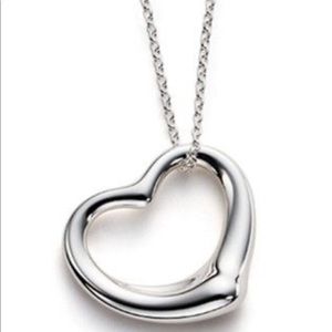 Tiffany & Co. Paloma Picasso open heart necklace